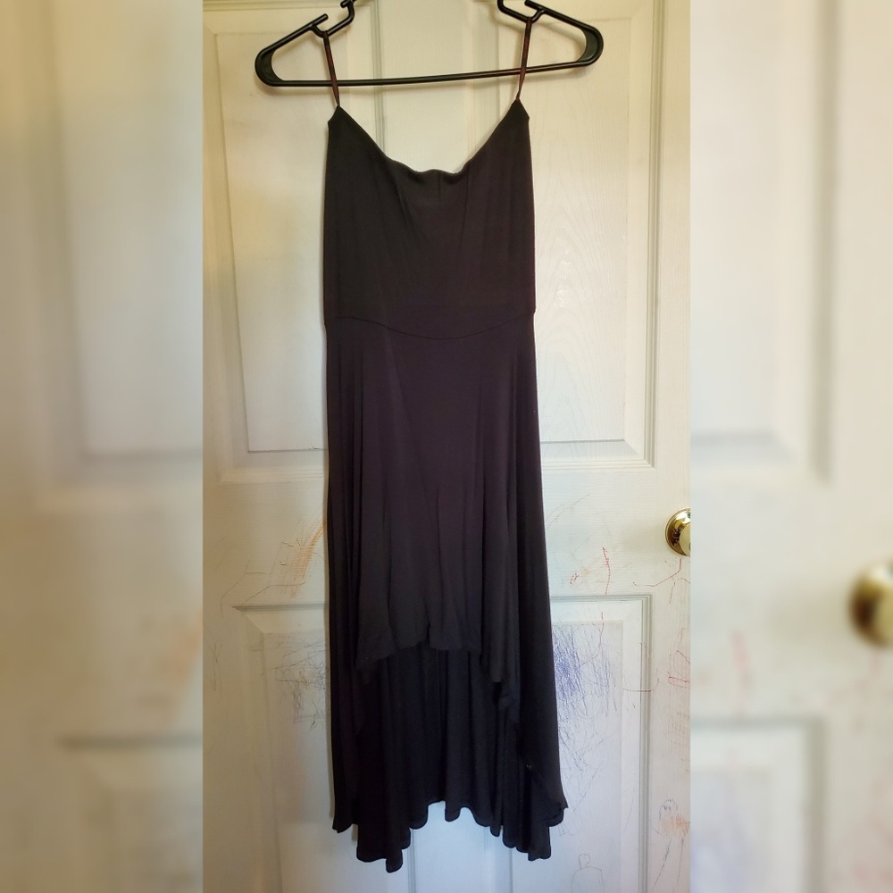 Classy Black Strapless Dress size S